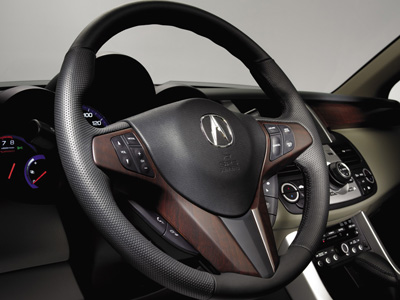 2010 Acura RDX Wood Steering Wheel Garnish 08Z13-STK-200