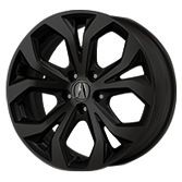 2017 Acura RDX 18 inch Diamond-Cut Alloy Wheel - Black 08W18-TX4-200B