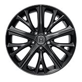 2017 Acura ILX 18-inch Black Diamond-Cut Alloy Wheel