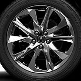 2017 Acura MDX 20 inch Dark Chrome-Look Alloy Wheel 08W20-TZ5-200