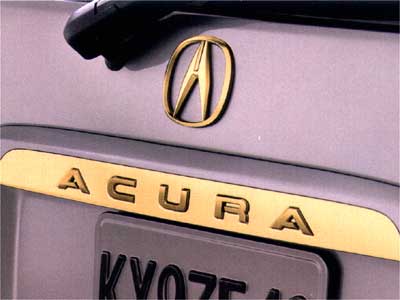 2009 Acura MDX Gold Emblem Kit 08F20-STX-201
