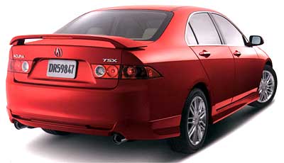 2004 Acura TSX Rear Spoiler