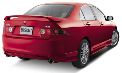 2008 Acura TSX Rear Under Body Spoiler