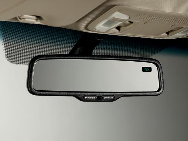 2017 Acura ILX Automatic Dimming Mirror with Compass